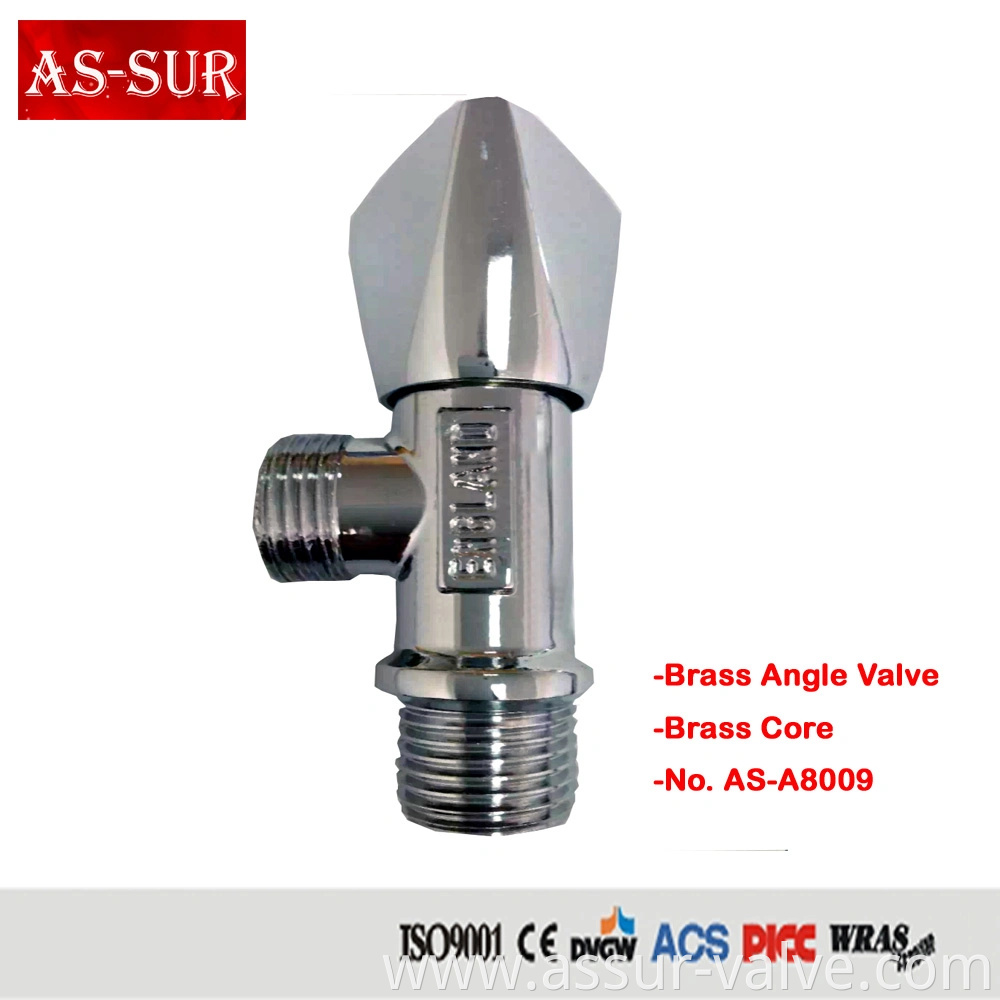 Chrome Plated 90 Degree Brass Angle Valve A8003